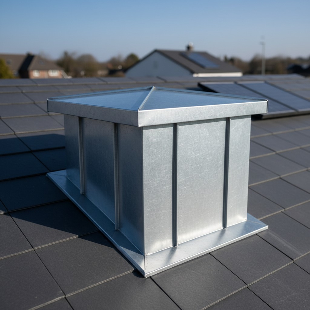 No roof structure is visible in the image. Without further context, urban living can be associated with several structures...